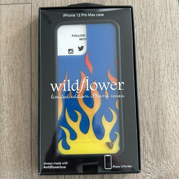 Wildflower Cases Flames iPhone 12 Pro Max Case - Picture 2 of 4